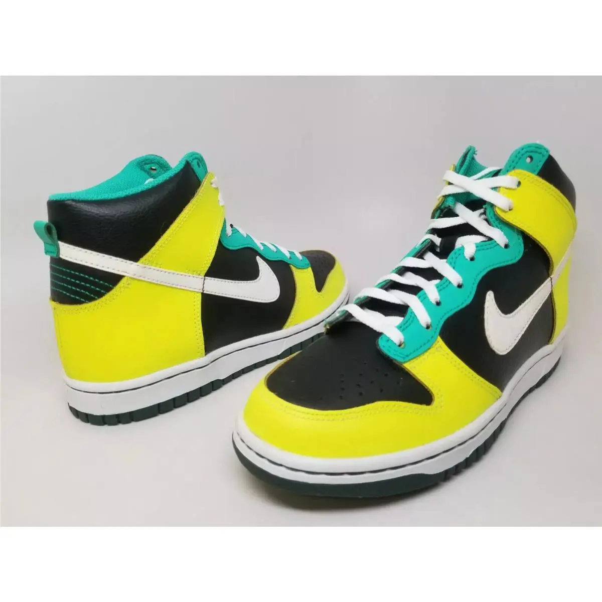 Nike shoes - Nike Dunk High GS - Dunk High - Black/White-Dark Atomic Teal-Atomic Teal 5