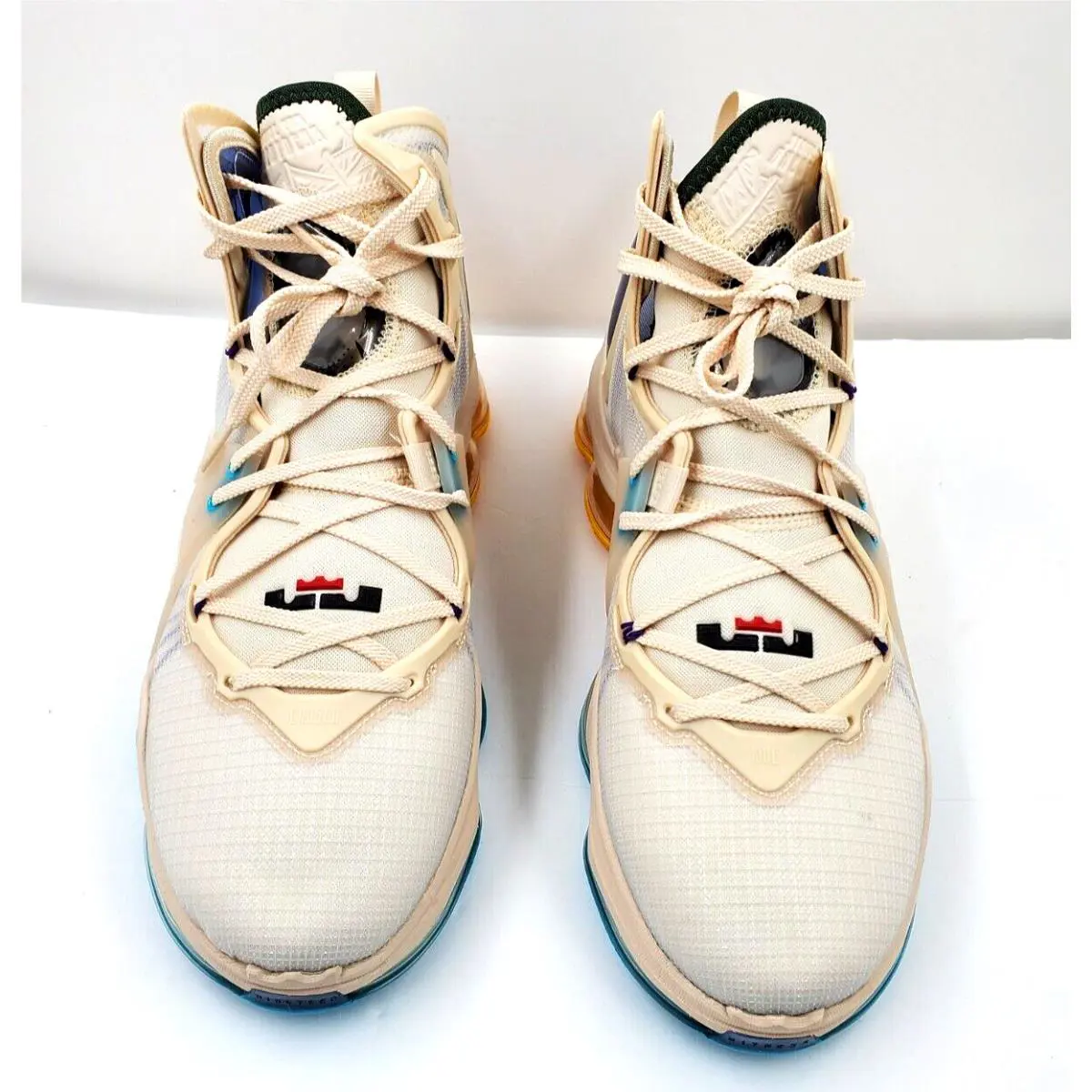 Nike shoes - Nike LeBron 19 - LeBron - DC9339-200 - White, Manufacturer: Pearl White etc 1