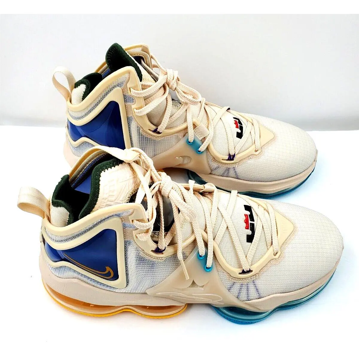 Nike shoes - Nike LeBron 19 - LeBron - DC9339-200 - White, Manufacturer: Pearl White etc 2