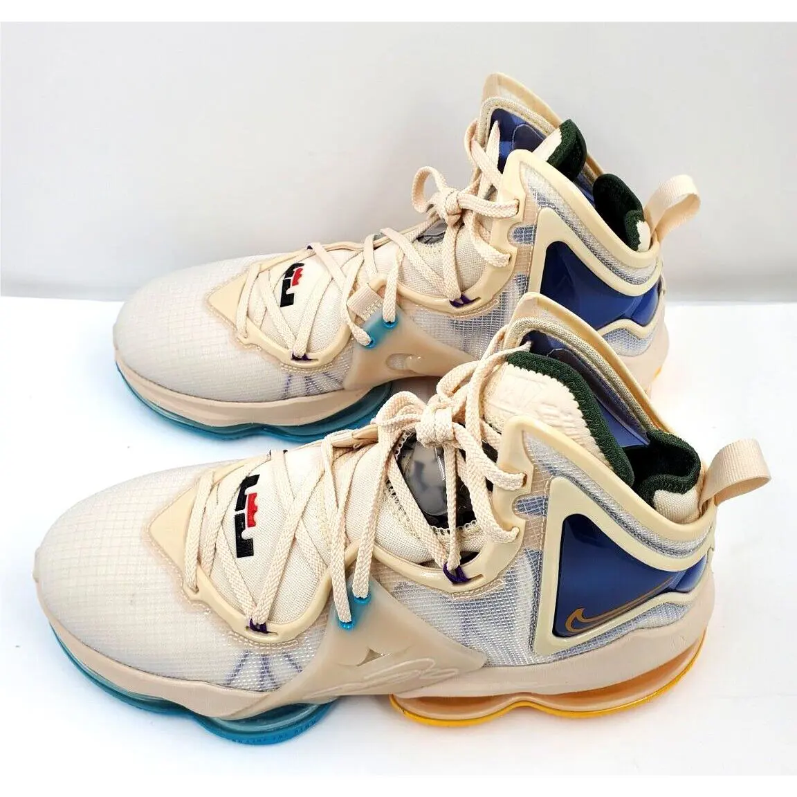 Nike shoes - Nike LeBron 19 - LeBron - DC9339-200 - White, Manufacturer: Pearl White etc 4