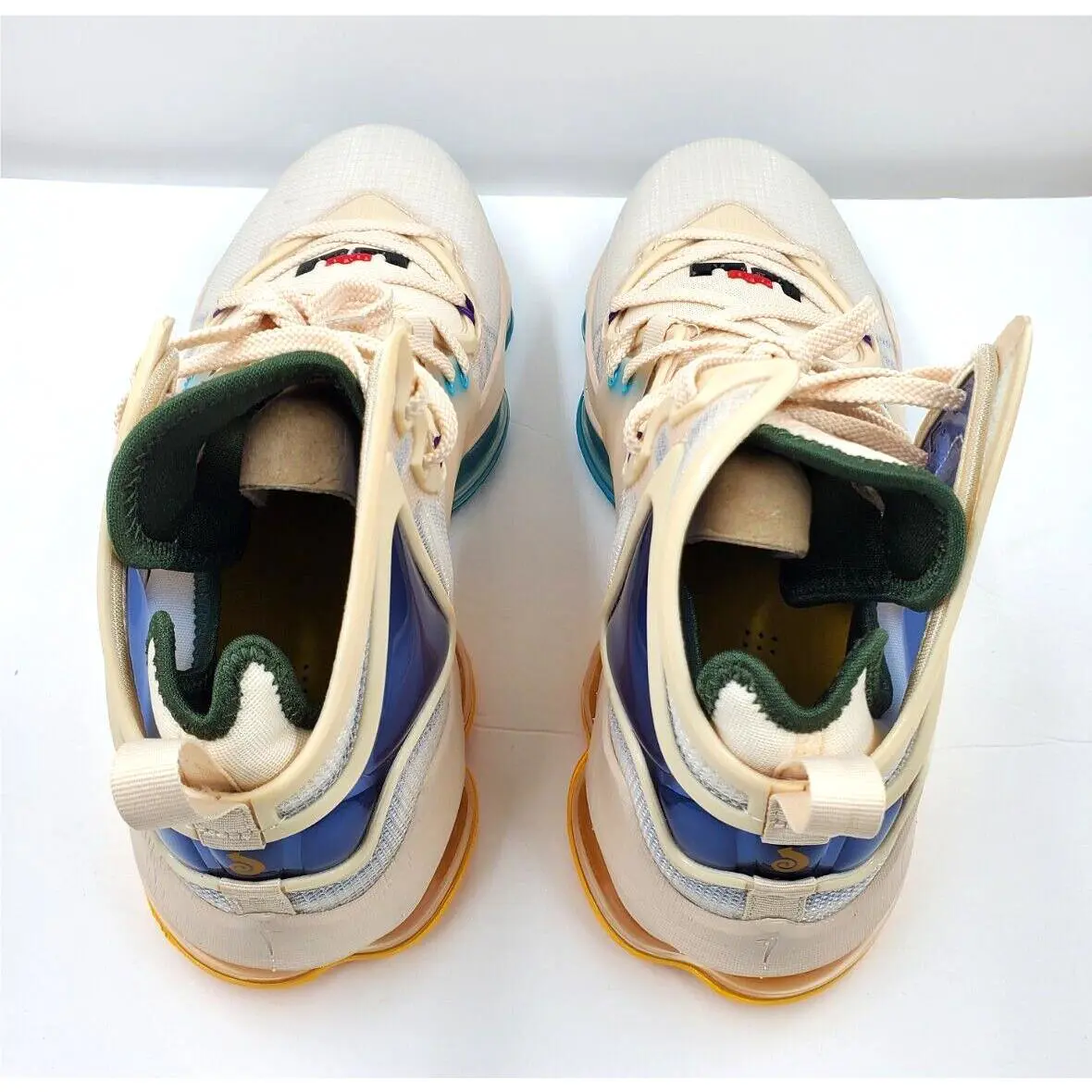 Nike shoes - Nike LeBron 19 - LeBron - DC9339-200 - White, Manufacturer: Pearl White etc 7
