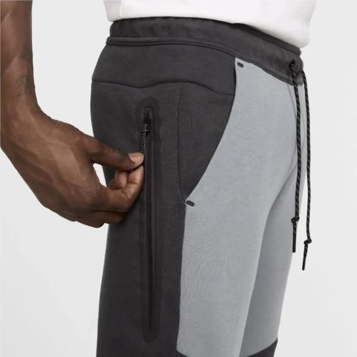 Nike clothing - Nike Tech Fleece Jogger - Tech Fleece Jogger - HV0959061 - Anthracite/Grey (UPC: 197859972487) 3