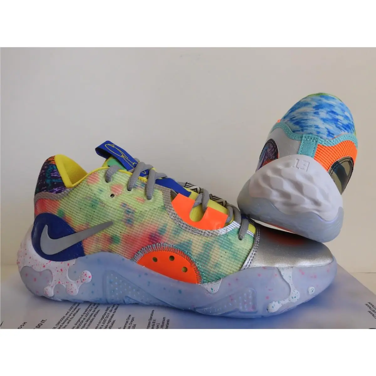 Nike shoes - Nike PG 6 - DR8959-700 - Opti Yellow Metallic Silver 0