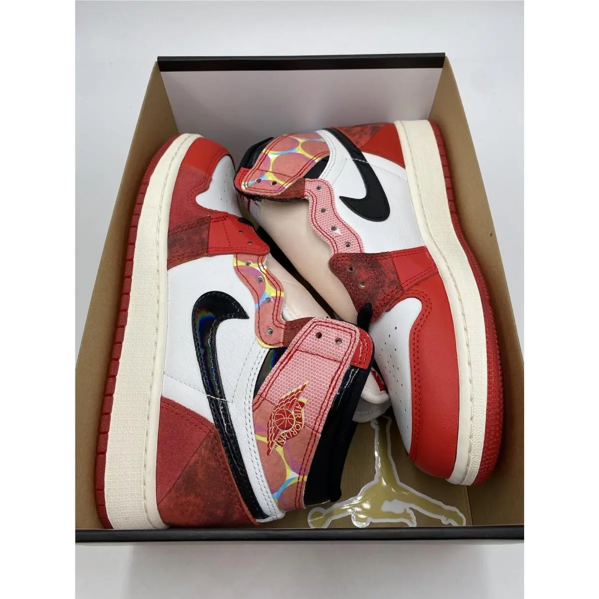 Nike shoes - Nike Air Jordan 1 - Air - DV1753 601 - University Red/Black (UPC: 196151823039) 6