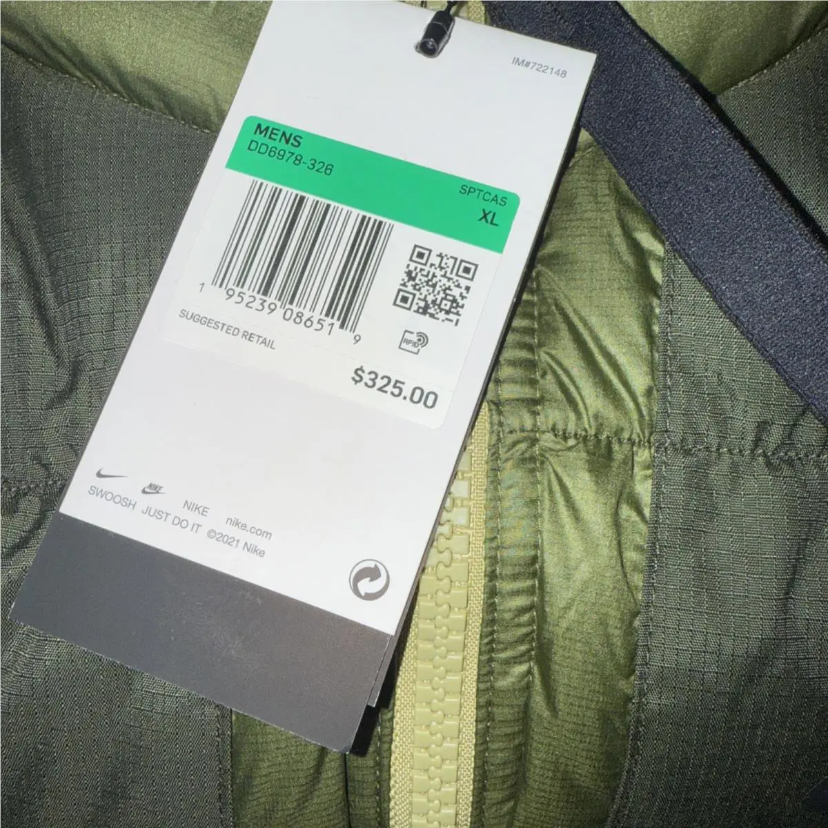 Nike clothing - Nike Repel City - Repel City - Green (UPC: 195239086519) 15
