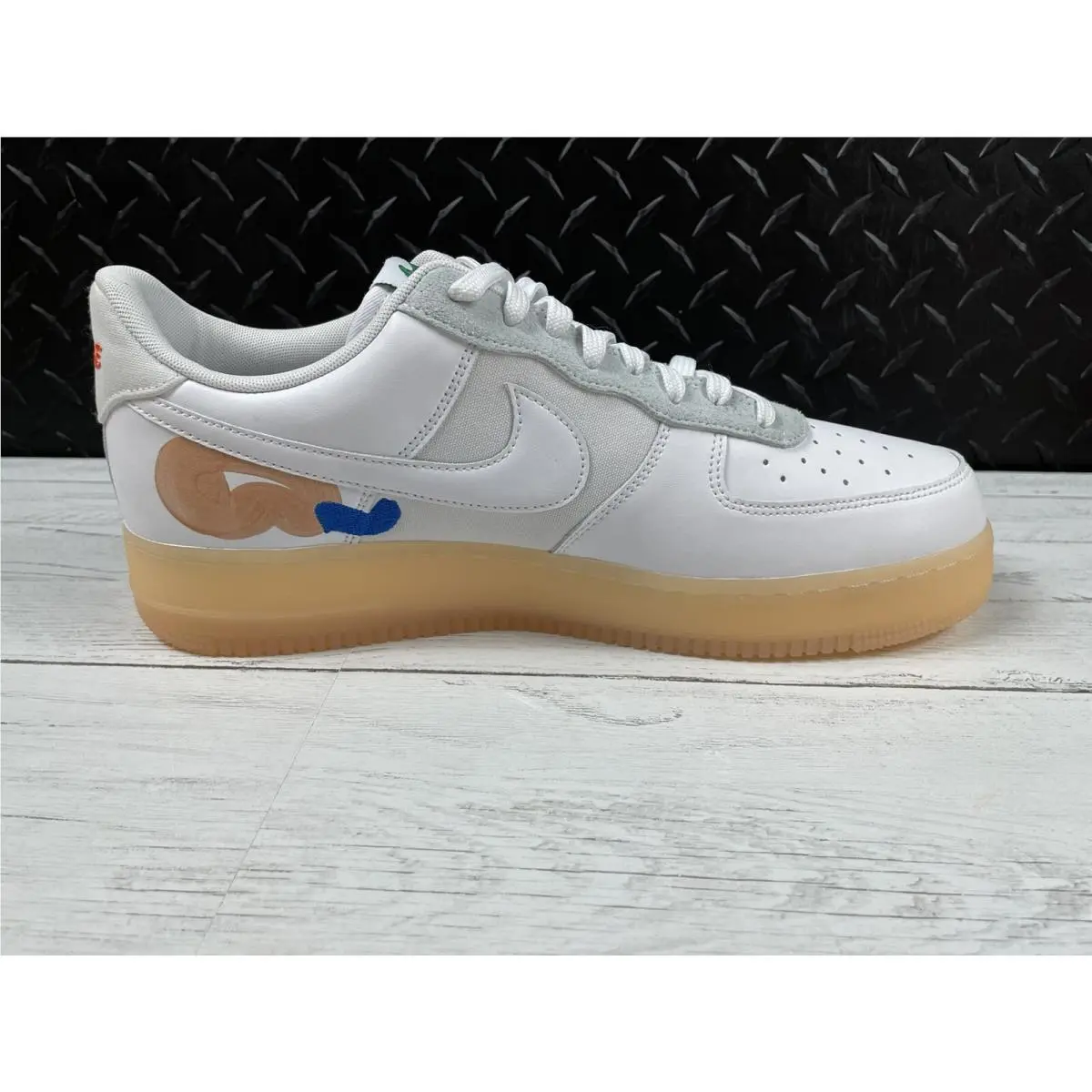 Nike shoes - MAYUMI YAMASE NIKE FLYLEATHER AIR FORCE 1 - DB3598-100 - WHITE (UPC: 0195239980756) 8
