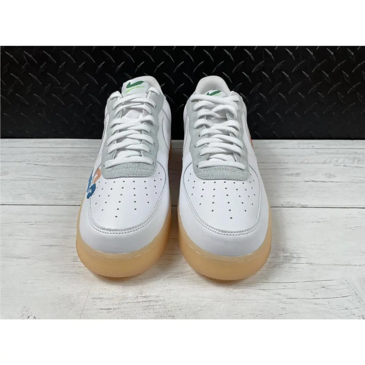 Nike shoes - MAYUMI YAMASE NIKE FLYLEATHER AIR FORCE 1 - DB3598-100 - WHITE (UPC: 0195239980756) 2