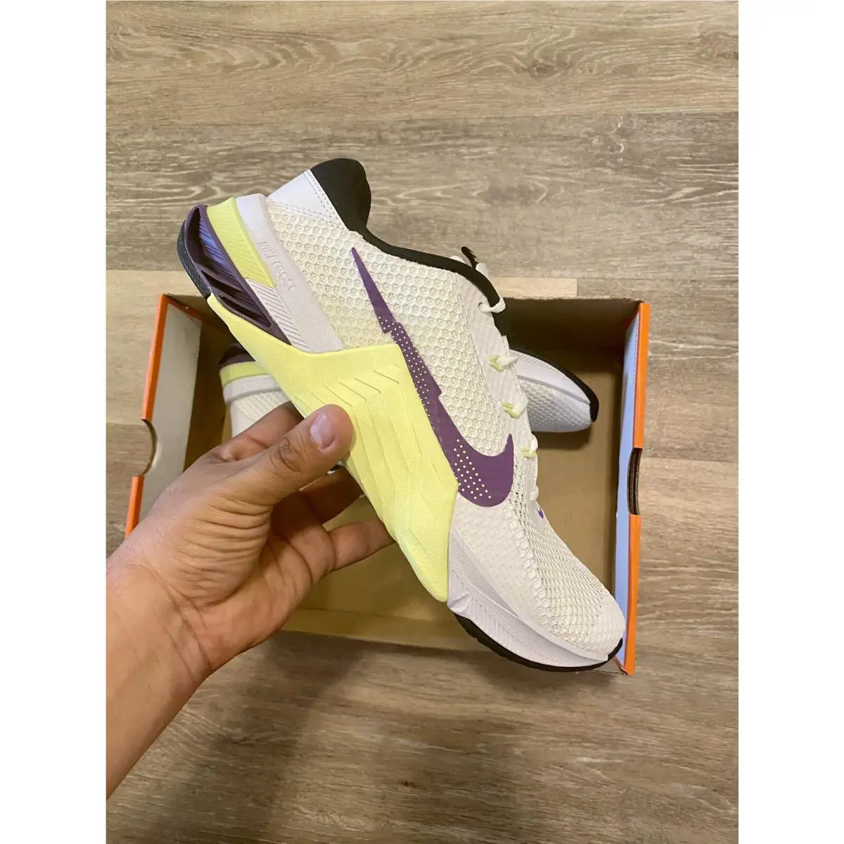 Nike shoes - Nike Metcon 7 - Metcon - CZ8280-515 - White-Light Lemon Twist-Wild Berry (UPC: 195237439331) 8