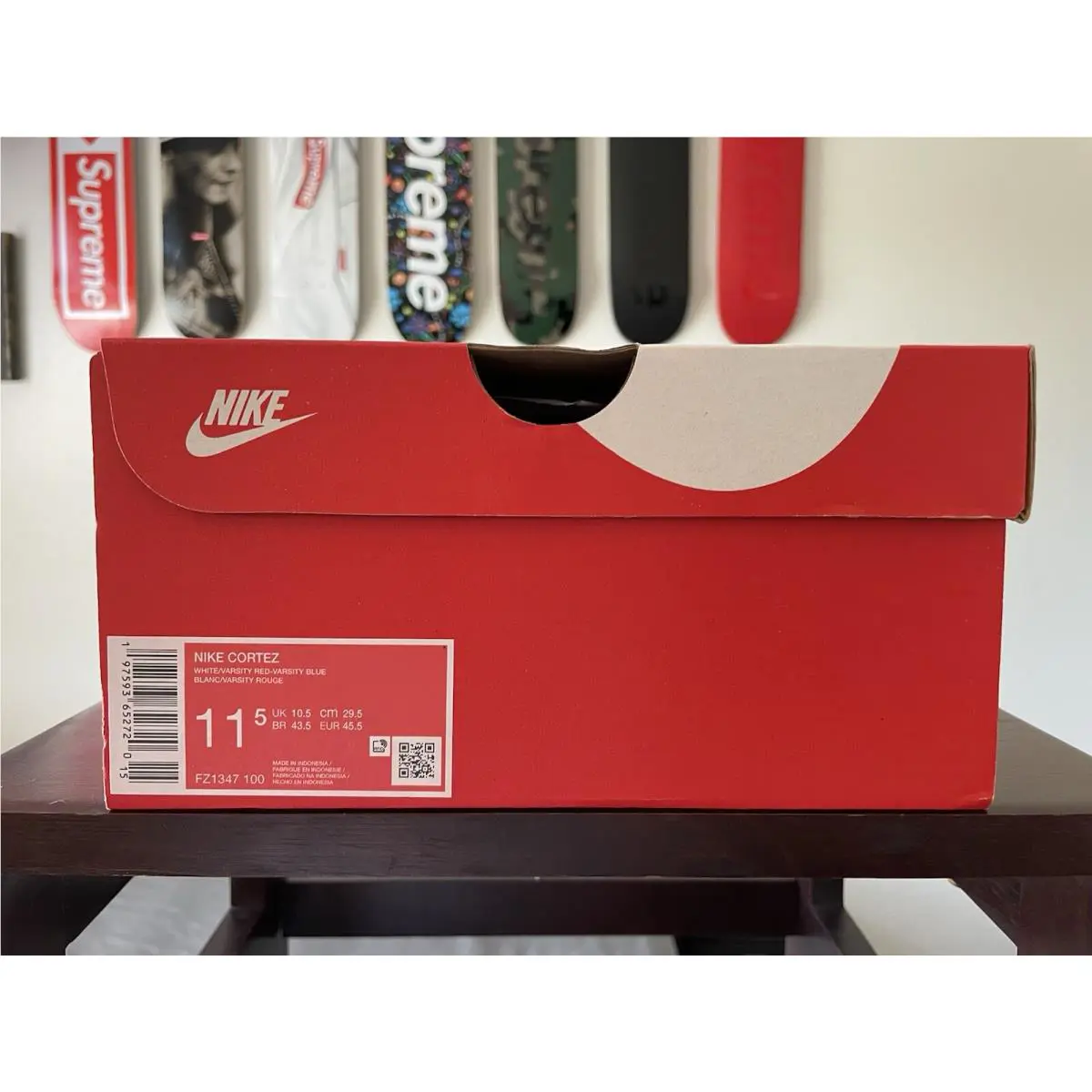 Nike shoes - Nike Cortez - Cortez - FZ1347100 - White Red Blue (UPC: 00197593652720) 14