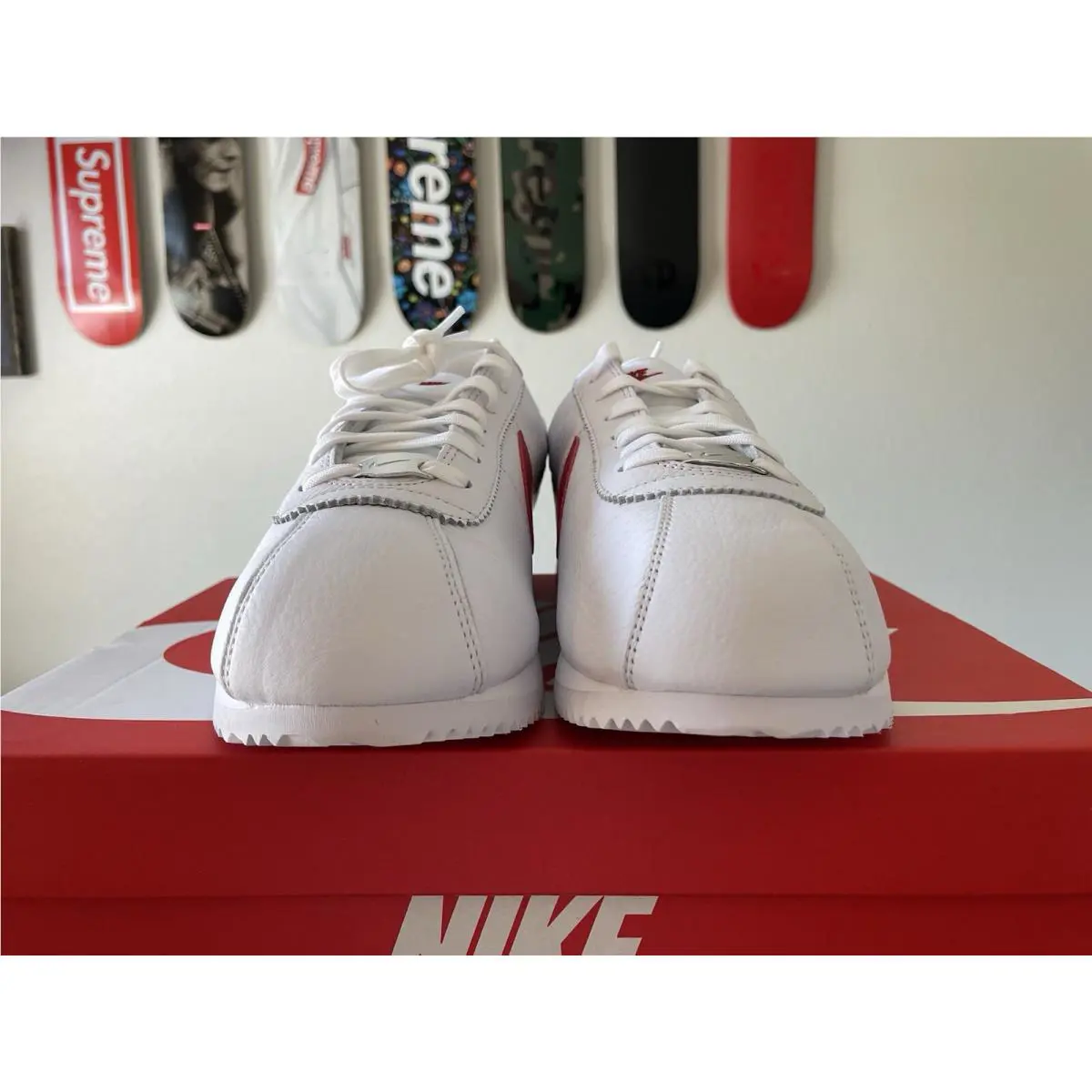 Nike shoes - Nike Cortez - Cortez - FZ1347100 - White Red Blue (UPC: 00197593652720) 2