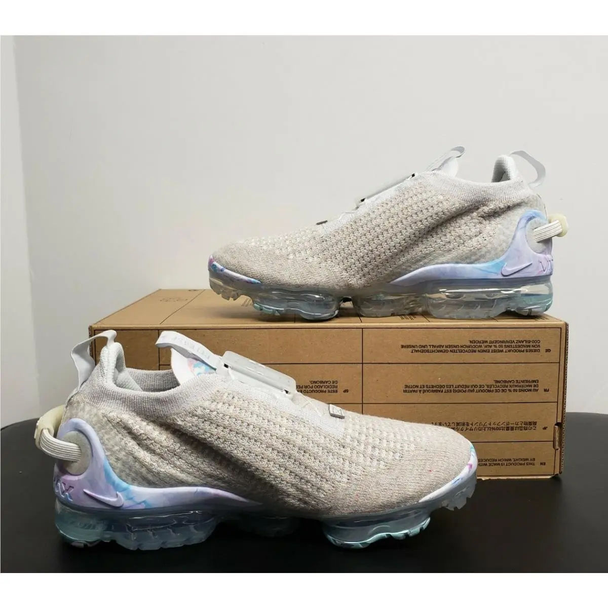 Nike shoes - Nike Air VaporMax Flyknit - Air VaporMax Flyknit - CJ6741100 - Gray, Manufacturer: White, Summit White 0