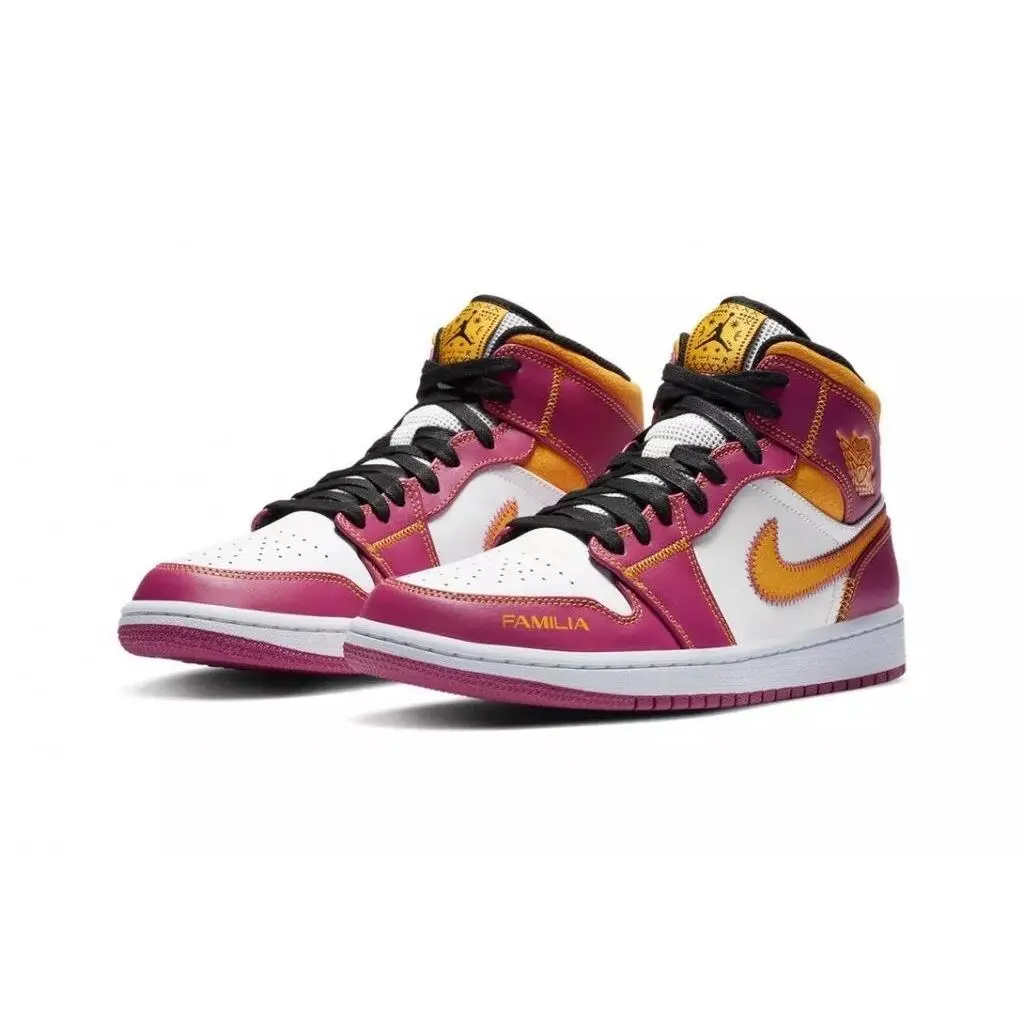 Nike Air Jordan 1 Mid Dod La Familia Dia de Los Muertos DC0350-100 Men’s Sz 14
