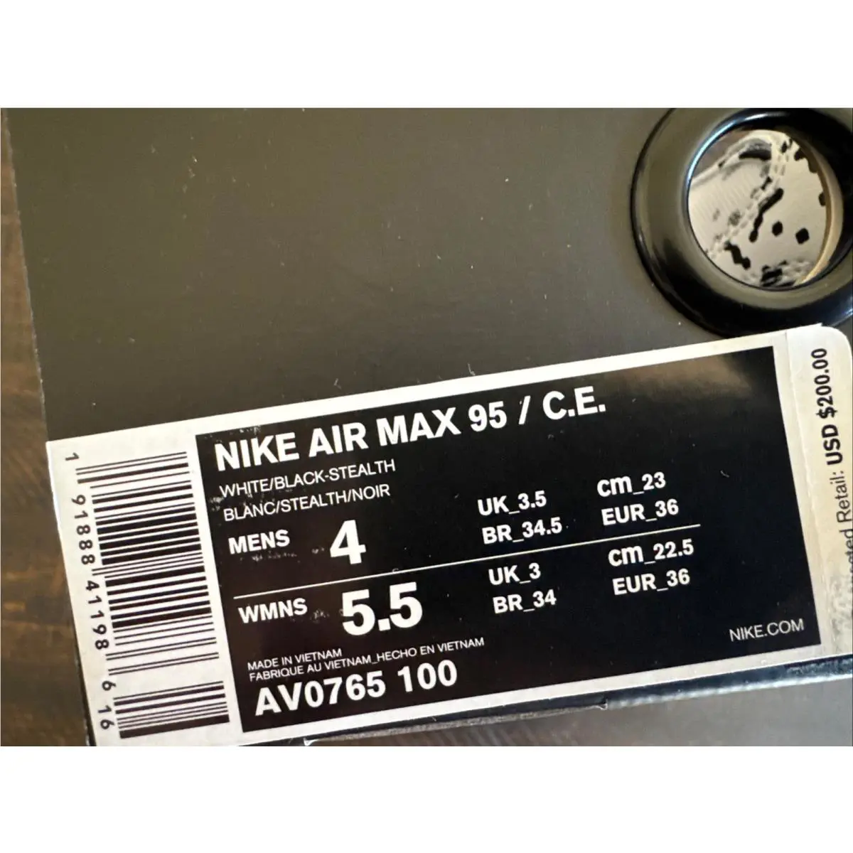 Nike shoes - Nike Air Max 95 - Air Max - AV0765-100 - Black 7