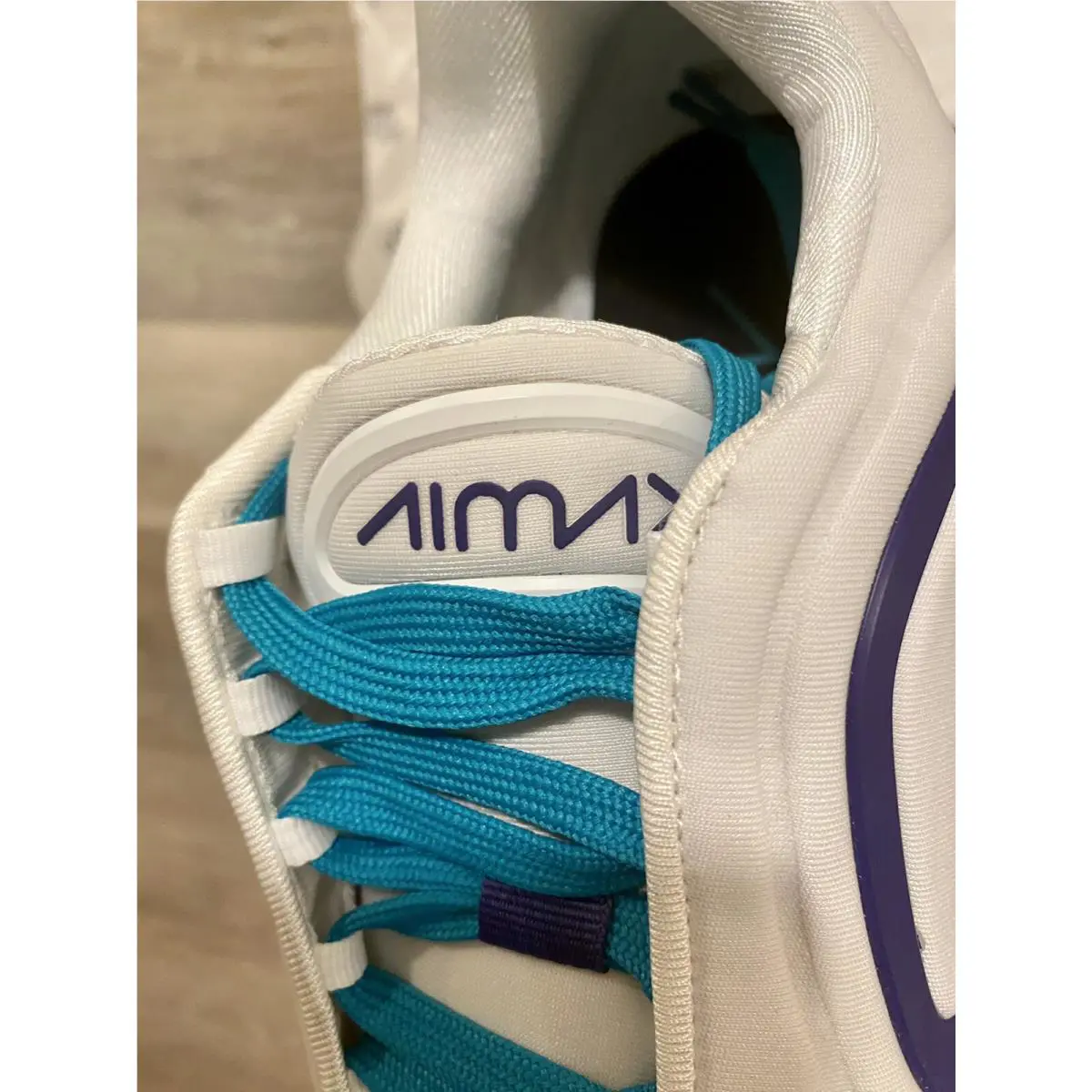 Nike shoes - Nike Air Max 720 - Air Max - AR9293-100 - White-Court Purple-Spirit Teal (UPC: 192499471932) 6