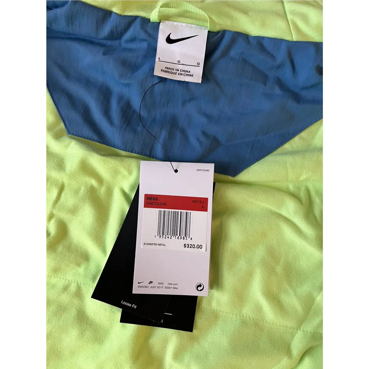 Nike clothing - Nike Lebron Premium Utility Jacket - DA6713-345 - Blue 10