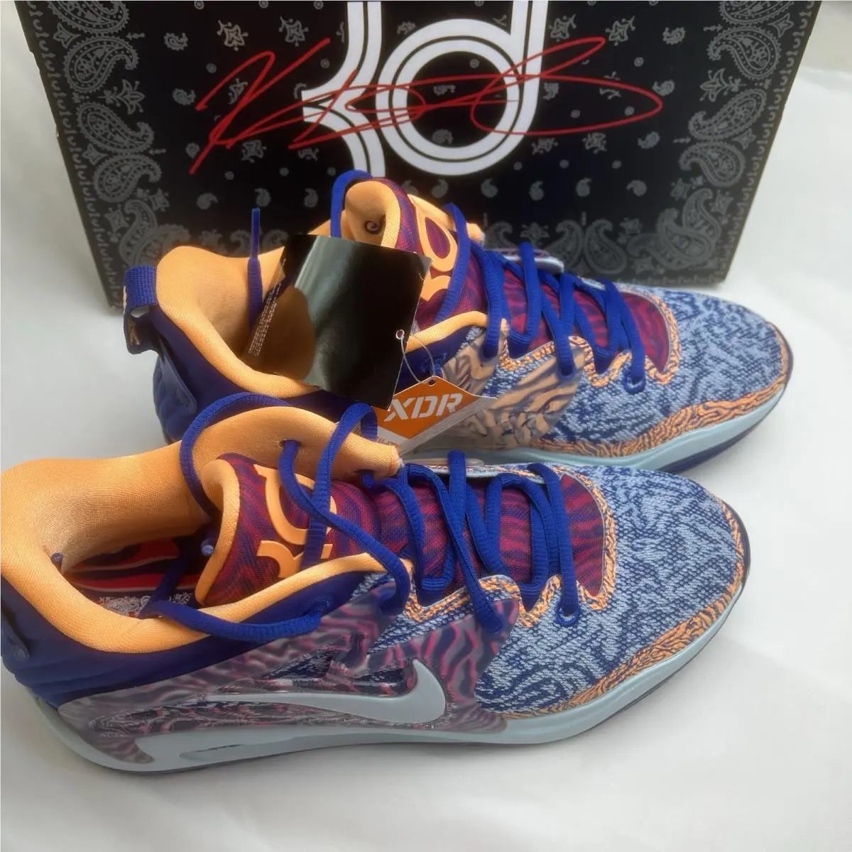 Nike Napheesa Collier x KD 15 EP Minnesota Lynx Size US M 9 Authenticated