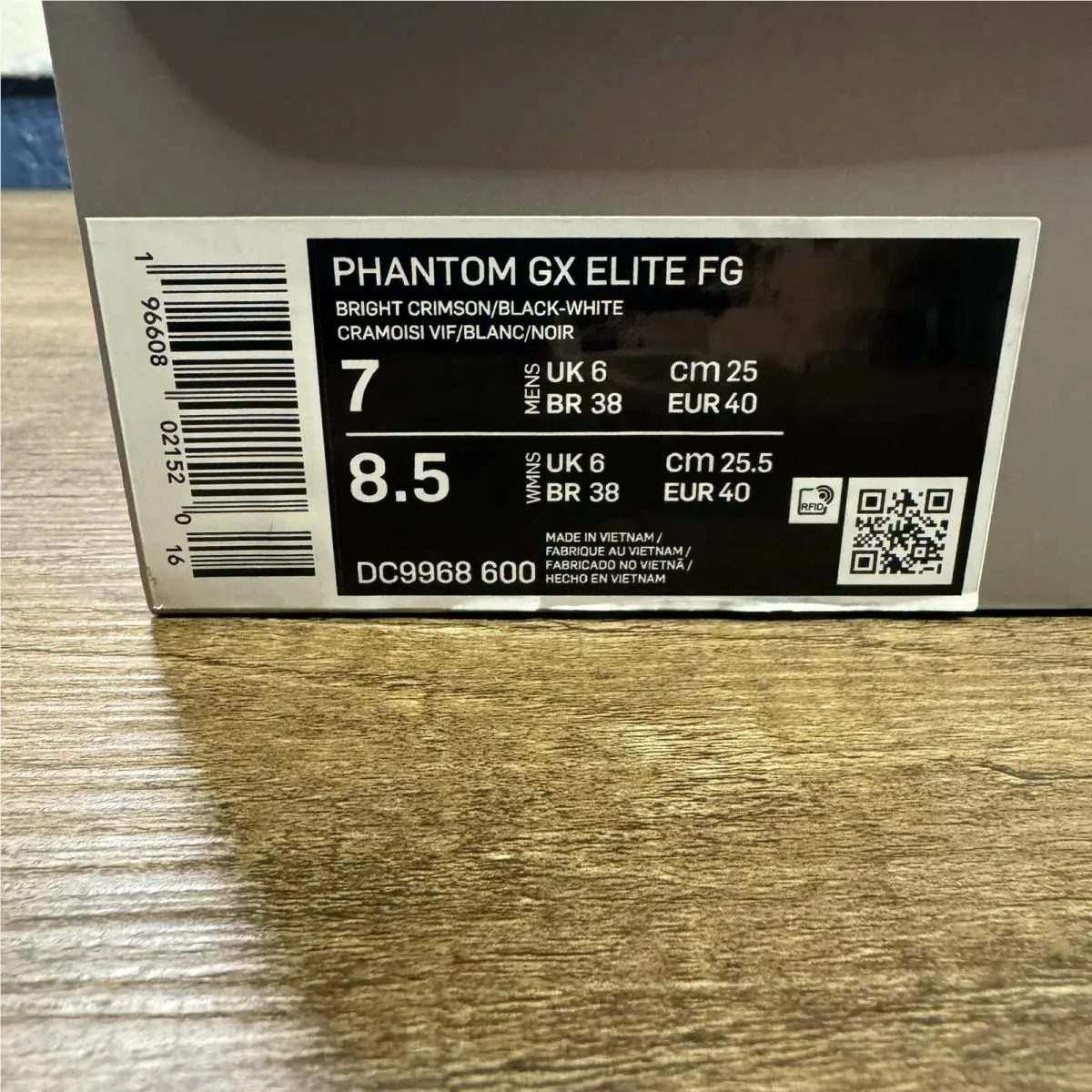 Nike shoes - Nike Phantom GX Elite FG - DC9968-600 - Bright Crimson/White/University Red/Black 0