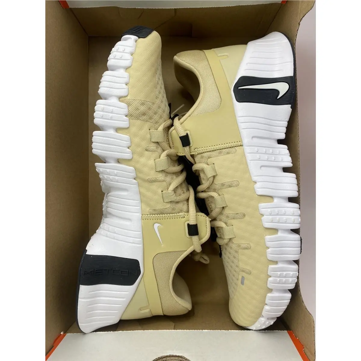 Nike shoes - Nike Free Metcon - Free Metcon - FN6616 701 - Vegas Gold/Black-White (UPC: 196607726976) 5