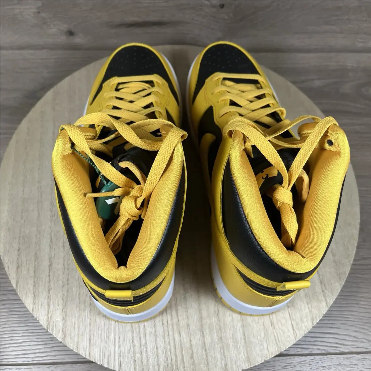 Nike shoes - Nike Dunk Hi Retro PRM - HJ4320-001 - Yellow (UPC: 197595426411) 5