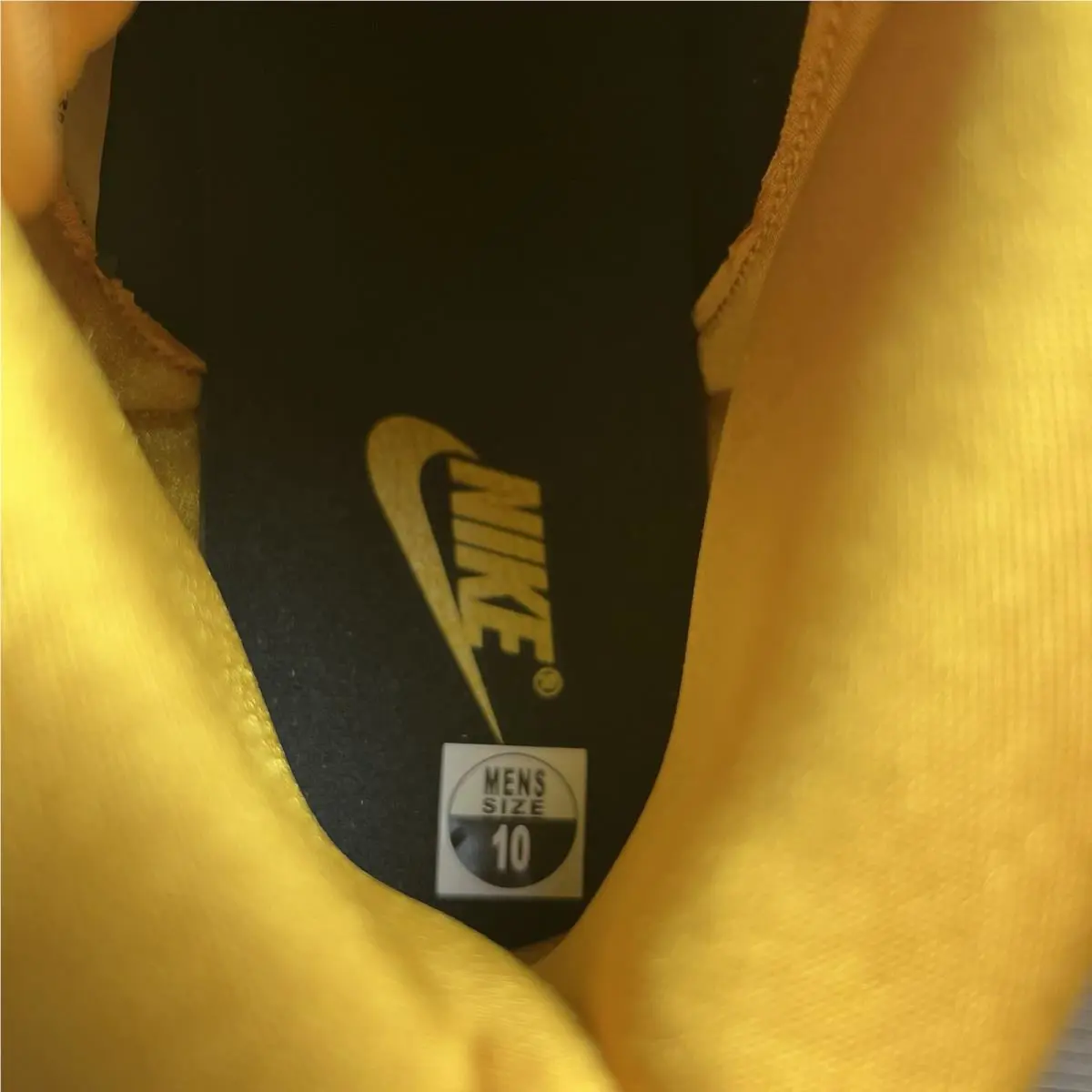 Nike shoes - Nike Dunk Hi Retro PRM - HJ4320-001 - Yellow (UPC: 197595426411) 6