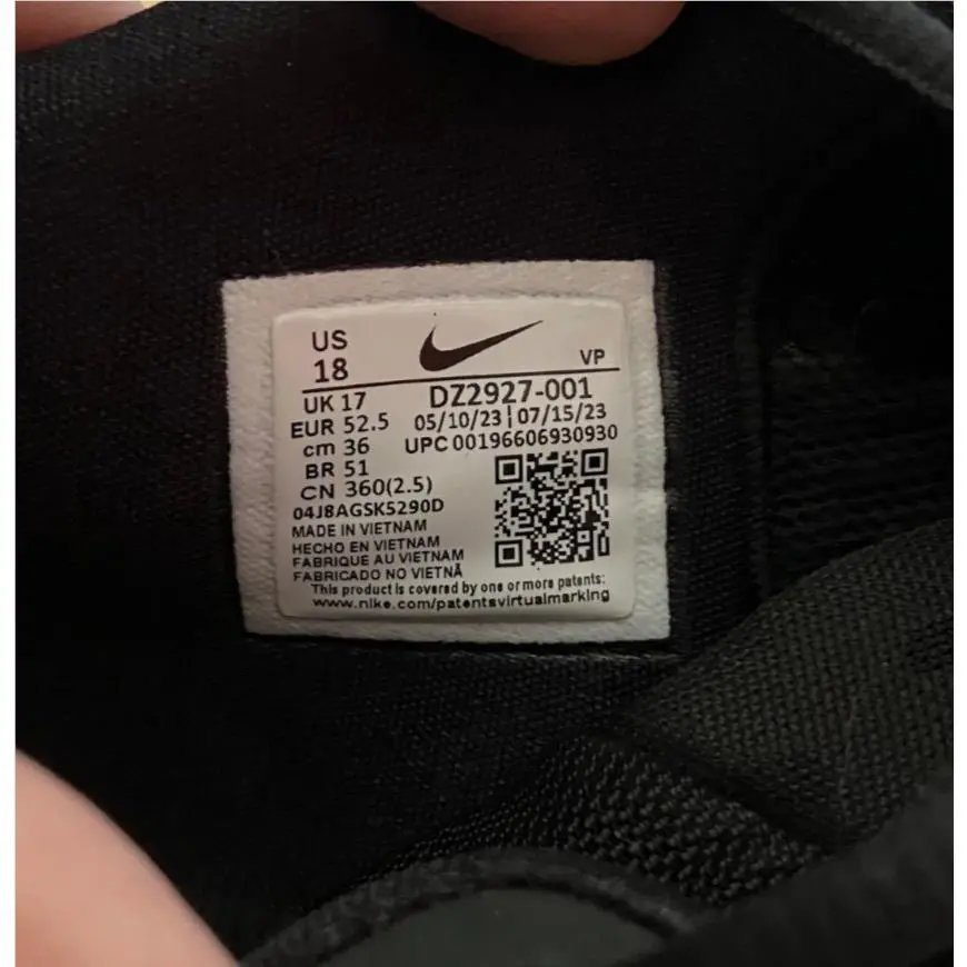Nike shoes - Nike KD 16 - DZ2927-001 - Black, Manufacturer: Black/White 3