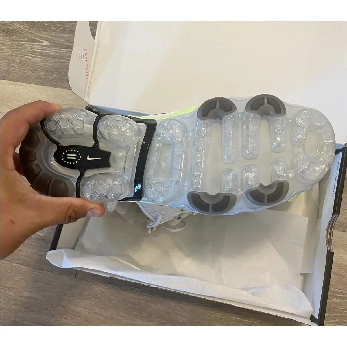 Nike shoes - Nike Air VaporMax 360 - Air VaporMax - CK2718-100 - Yellow (UPC: 0193654145040) 9