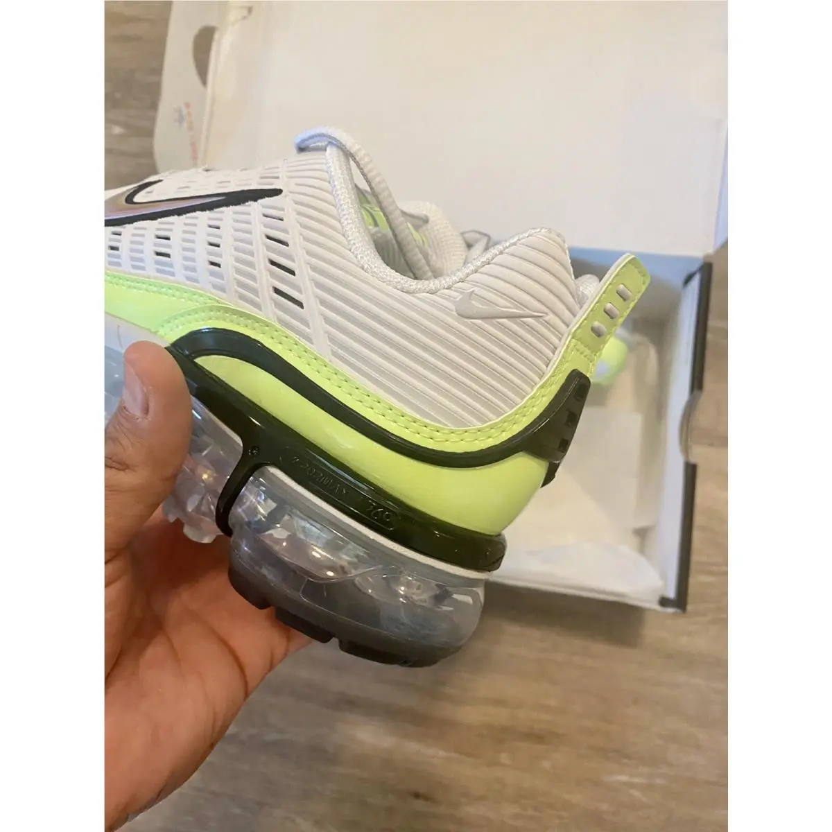 Nike shoes - Nike Air VaporMax 360 - Air VaporMax - CK2718-100 - Yellow (UPC: 0193654145040) 1