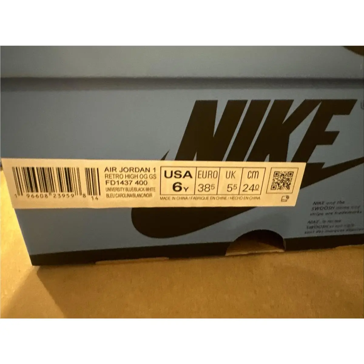 Nike shoes - Nike Air Jordan 1 - Air - FD1437-400 - Multicolor 3