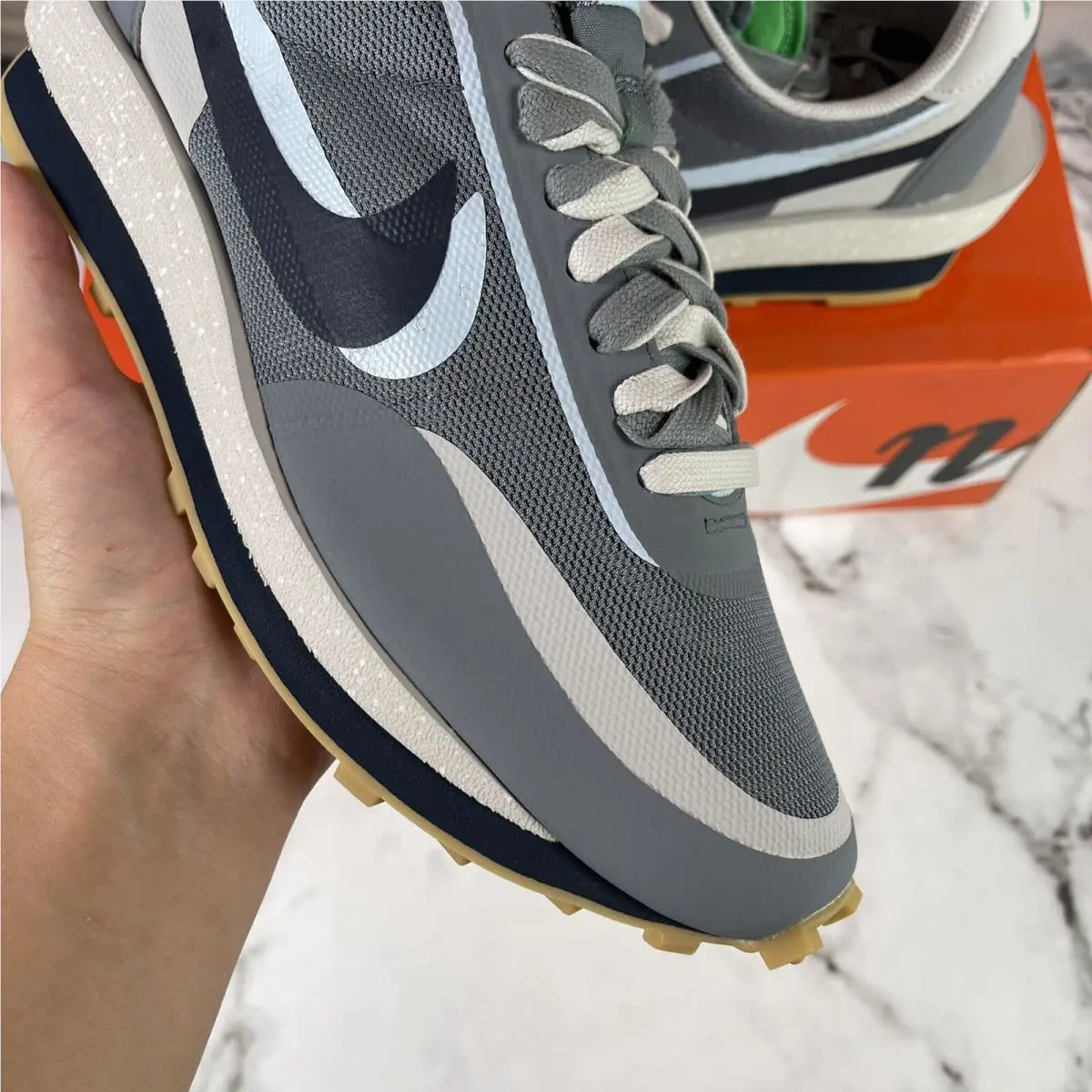 Nike shoes - Nike LDV Waffle - LDV Waffle - DH3114-001 - Gray (UPC: 0195244695508) 2