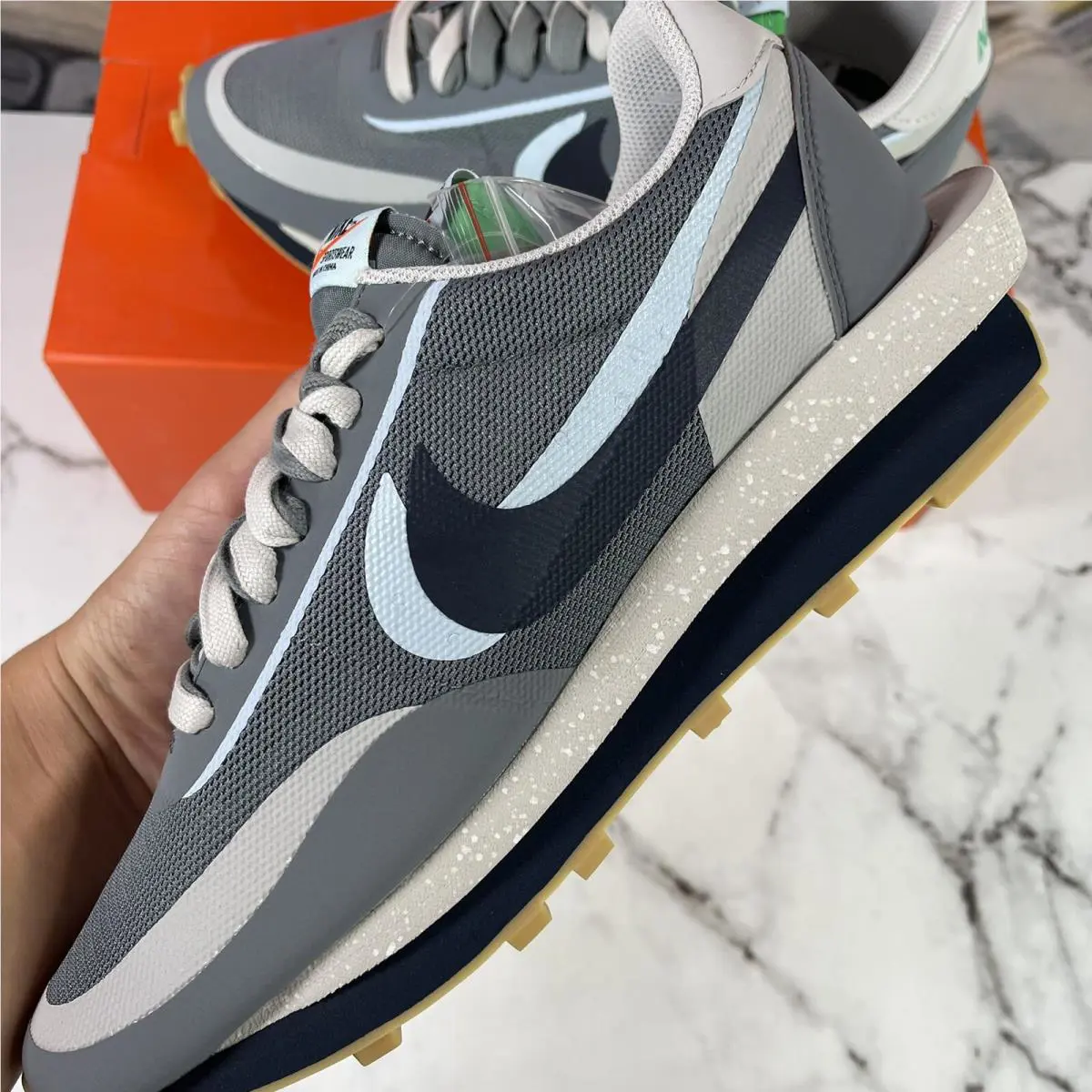 Nike shoes - Nike LDV Waffle - LDV Waffle - DH3114-001 - Gray (UPC: 0195244695508) 4