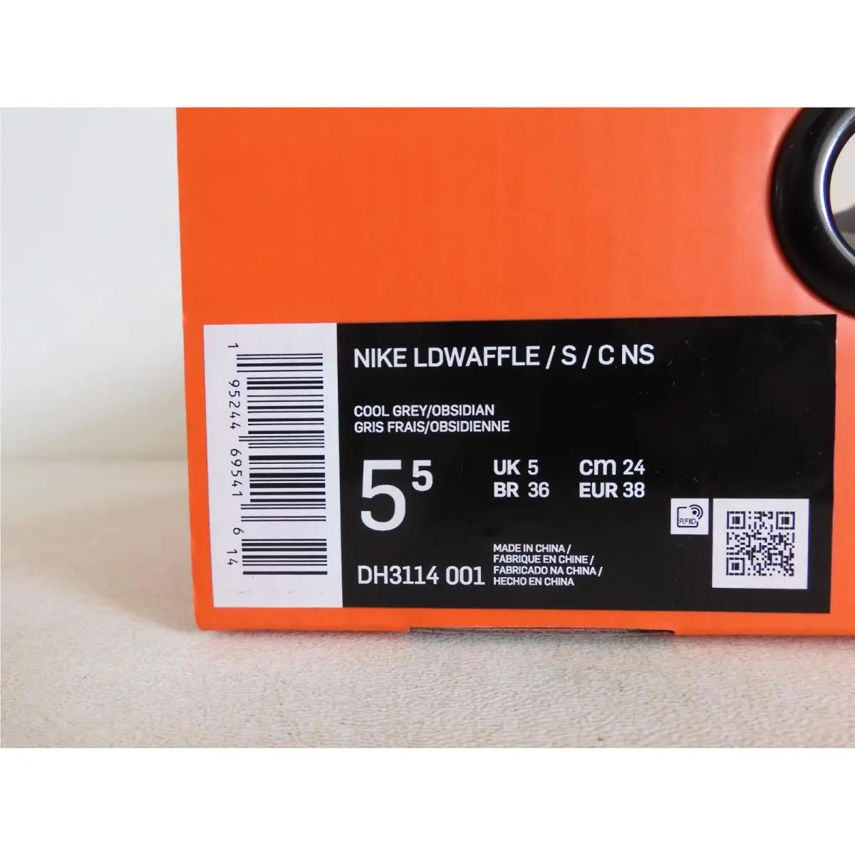 Nike shoes - Nike LDWaffle - LDWaffle - DH3114-001 - Gray (UPC: 195244695416) 3