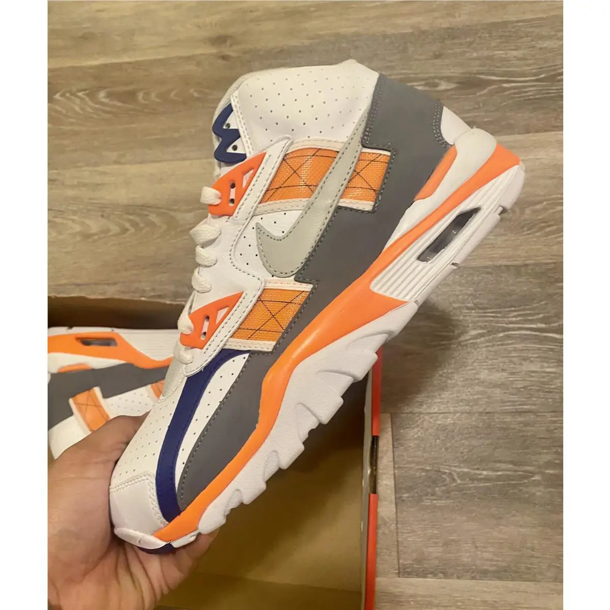Nike shoes - Nike Air Trainer SC - Air Trainer - DV2212-100 - White (UPC: 0195870934262) 3