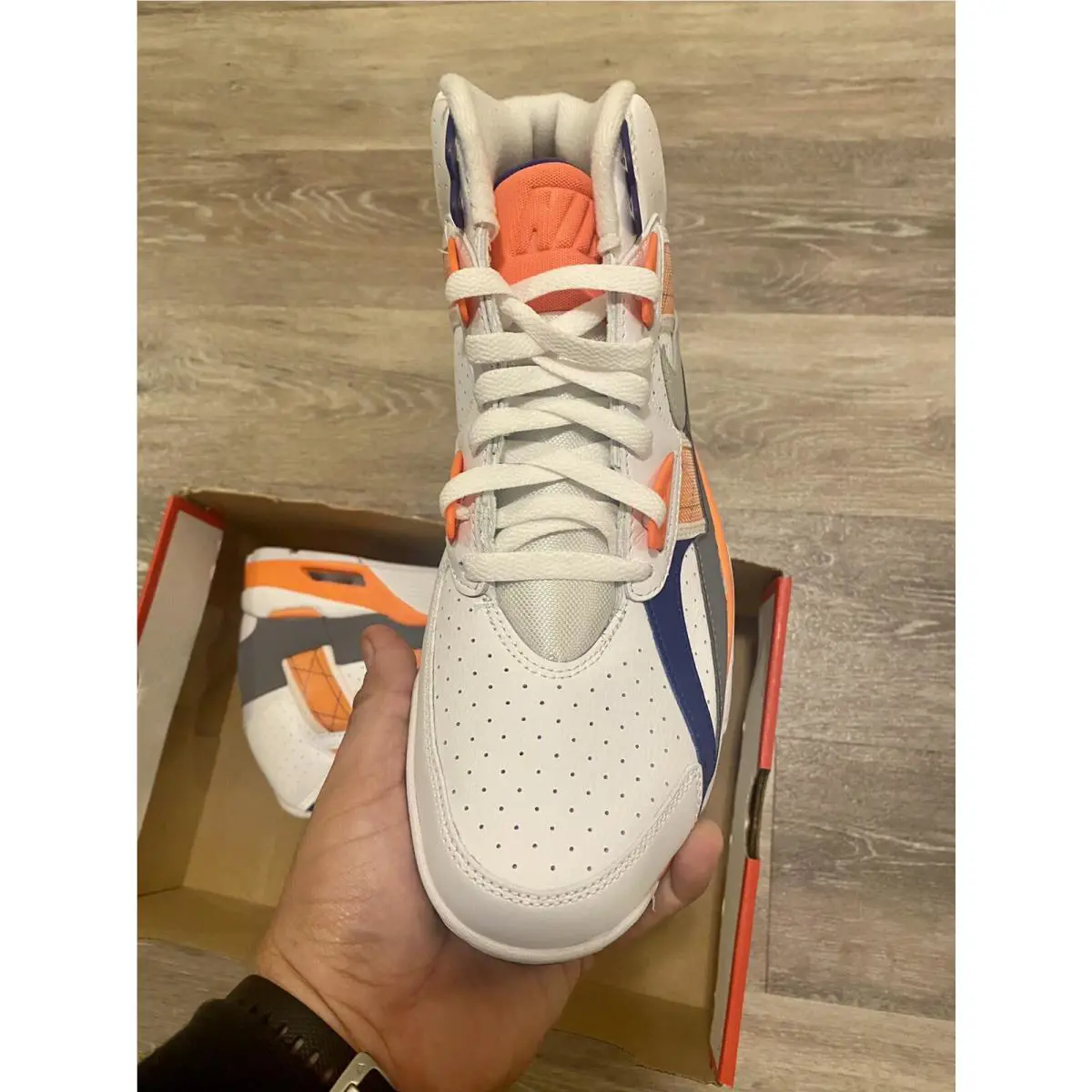 Nike shoes - Nike Air Trainer SC - Air Trainer - DV2212-100 - White (UPC: 0195870934262) 4