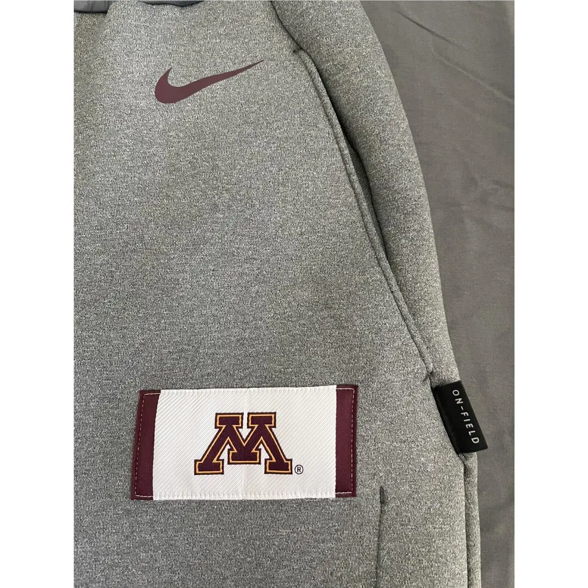 Nike clothing - Nike University of Minnesota - University Minnesota - CQ5459-050 - Grey (UPC: 0194274475647) 1