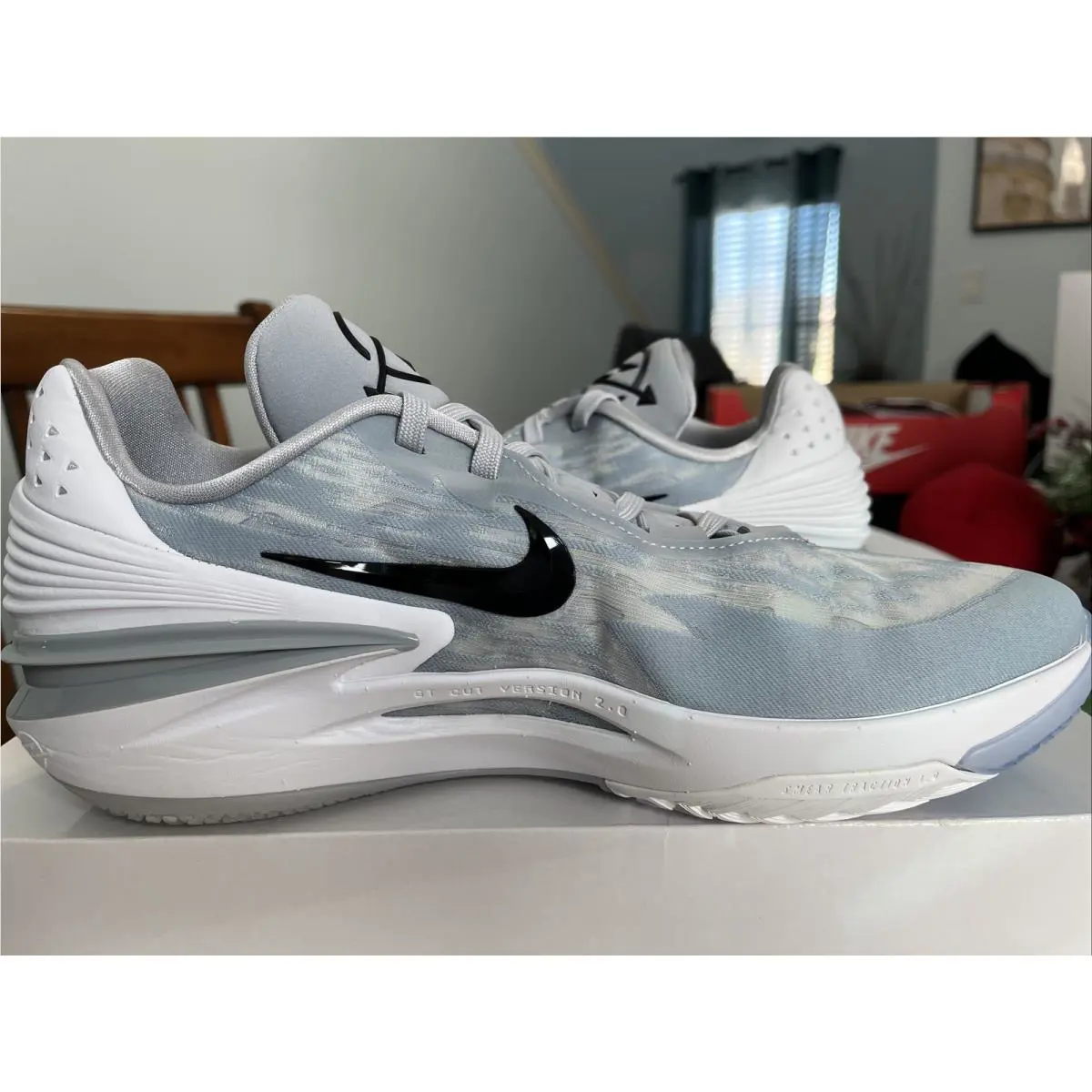 Nike shoes - Nike Air Zoom G.T. CUT - DX6650 003 - Wolf Grey Black White 1