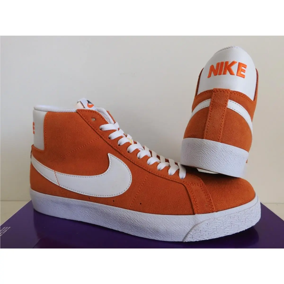 Nike shoes - Nike SB Zoom Blazer Mid - 864349-800 - Orange (UPC: 196148844788) 0