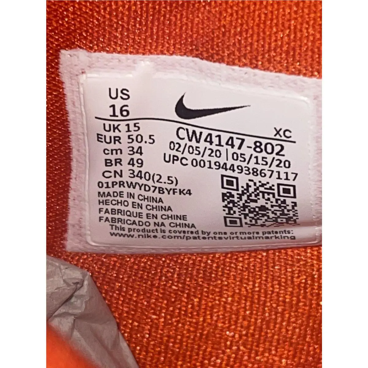 Nike shoes - Nike Kyrie Low 3 - Kyrie Low - AH4147-802 - Team Orange (UPC: 00194493867117) 2