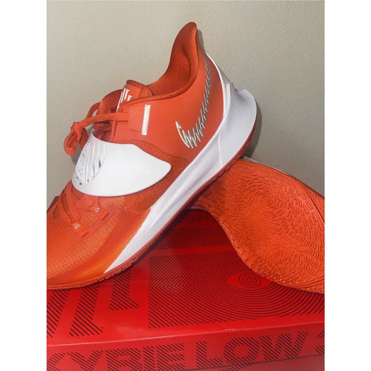 Nike shoes - Nike Kyrie Low 3 - Kyrie Low - AH4147-802 - Team Orange (UPC: 00194493867117) 3