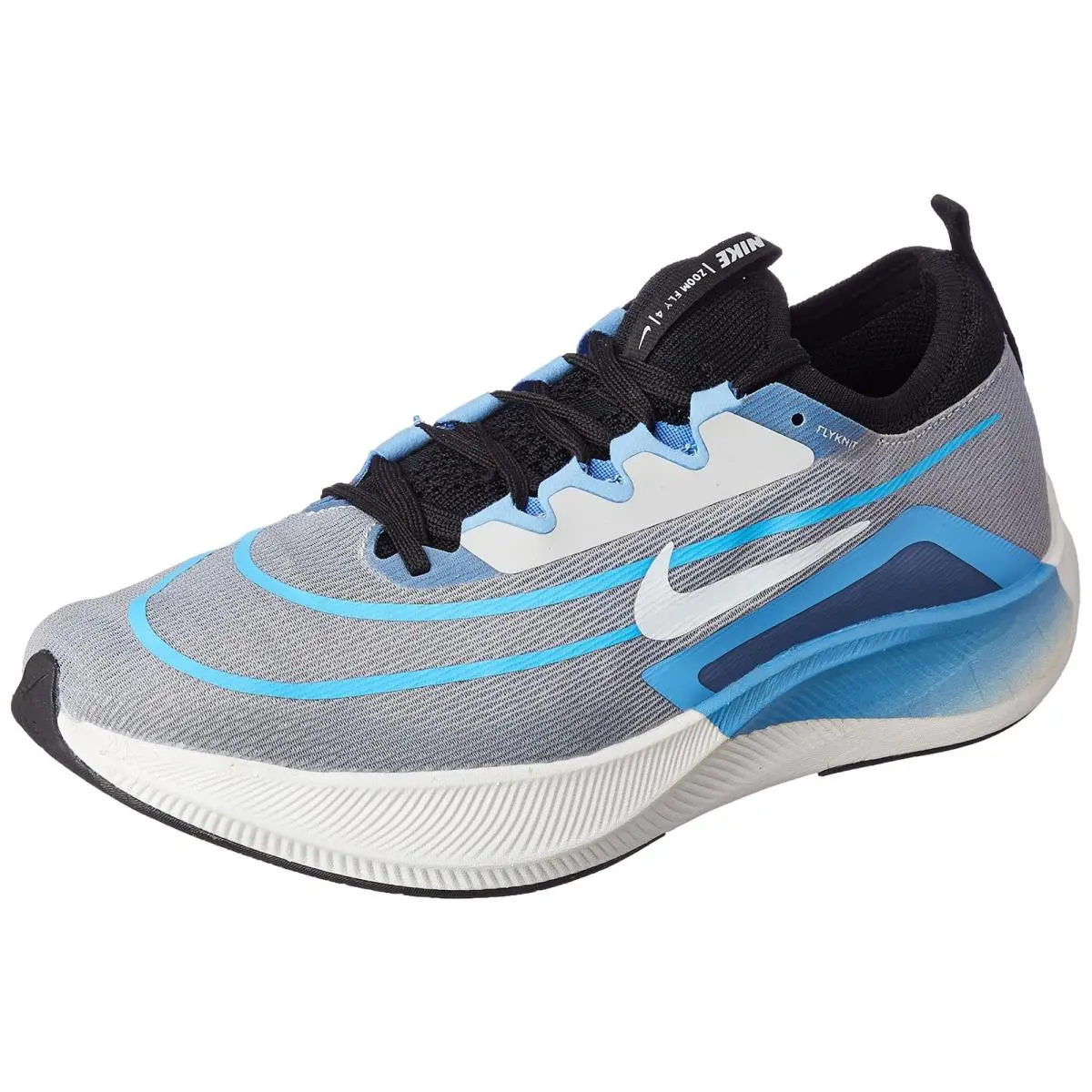 Nike Men`s Zoom Fly 4 Low Top 9 Wolf Grey/photo Blue/black/white Size9