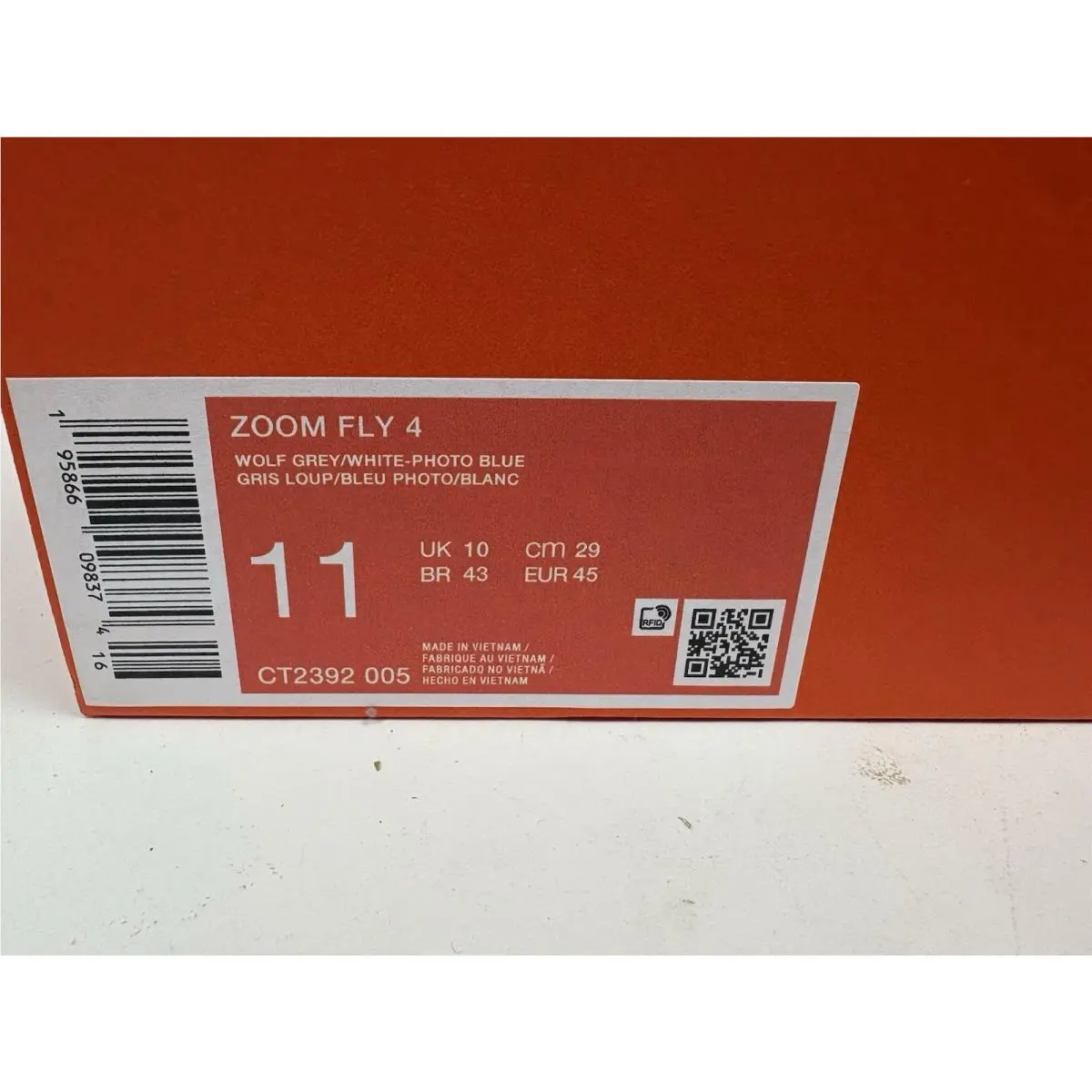 Nike shoes - Nike Zoom Fly - Zoom Fly - CT2392-005 - Blue 1