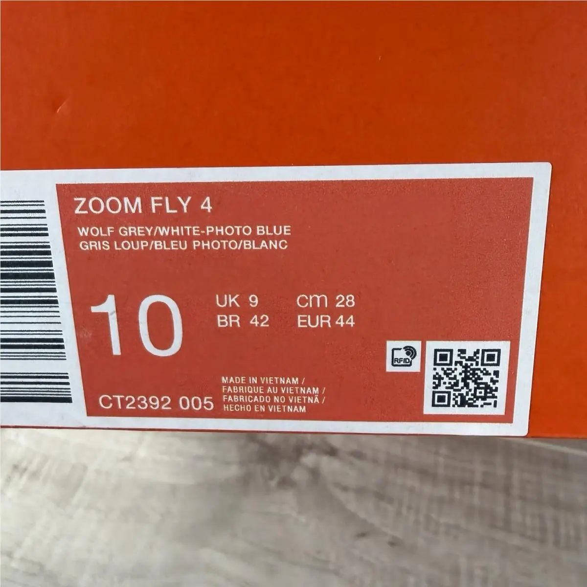 Nike shoes - Nike Zoom Fly - Zoom Fly - CT2392-005 - Grey, Blue 8