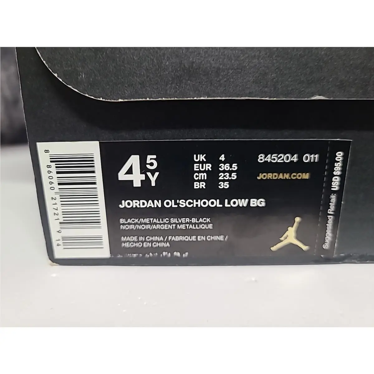 Nike shoes - Jordan Ol School - School - Black (UPC: 886060217219) 4