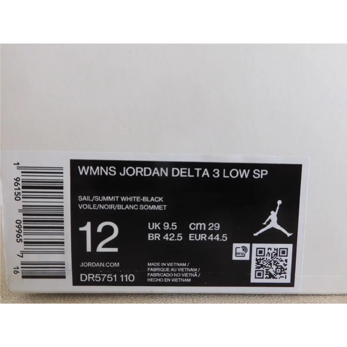 Nike shoes - Jordan Delta 3 - Delta - DR5751-110 - Brown (UPC: 196150099657) 7