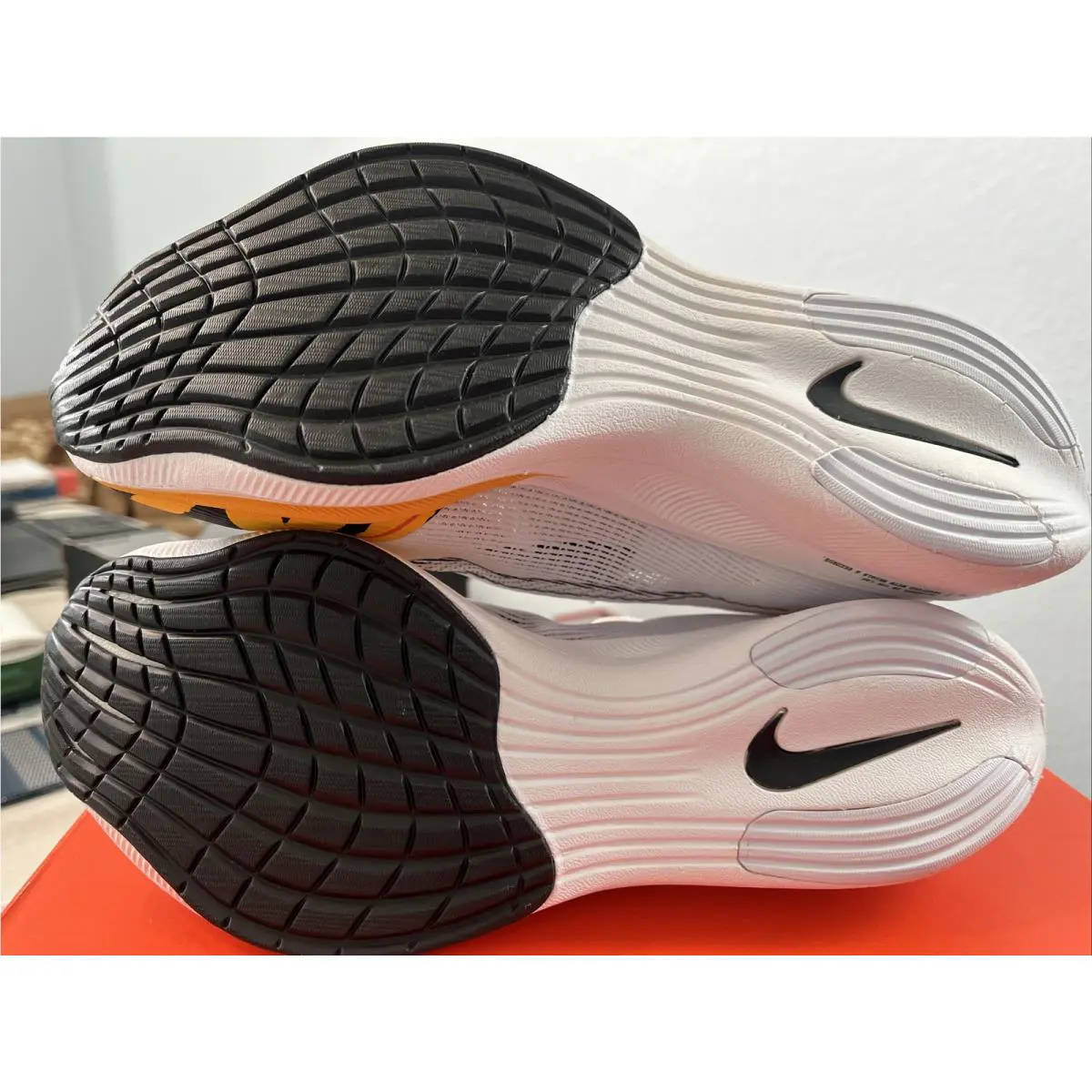 Nike shoes - Nike ZoomX Vaporfly - ZoomX Vaporfly - DM7601100 - White / Black University Gold 13