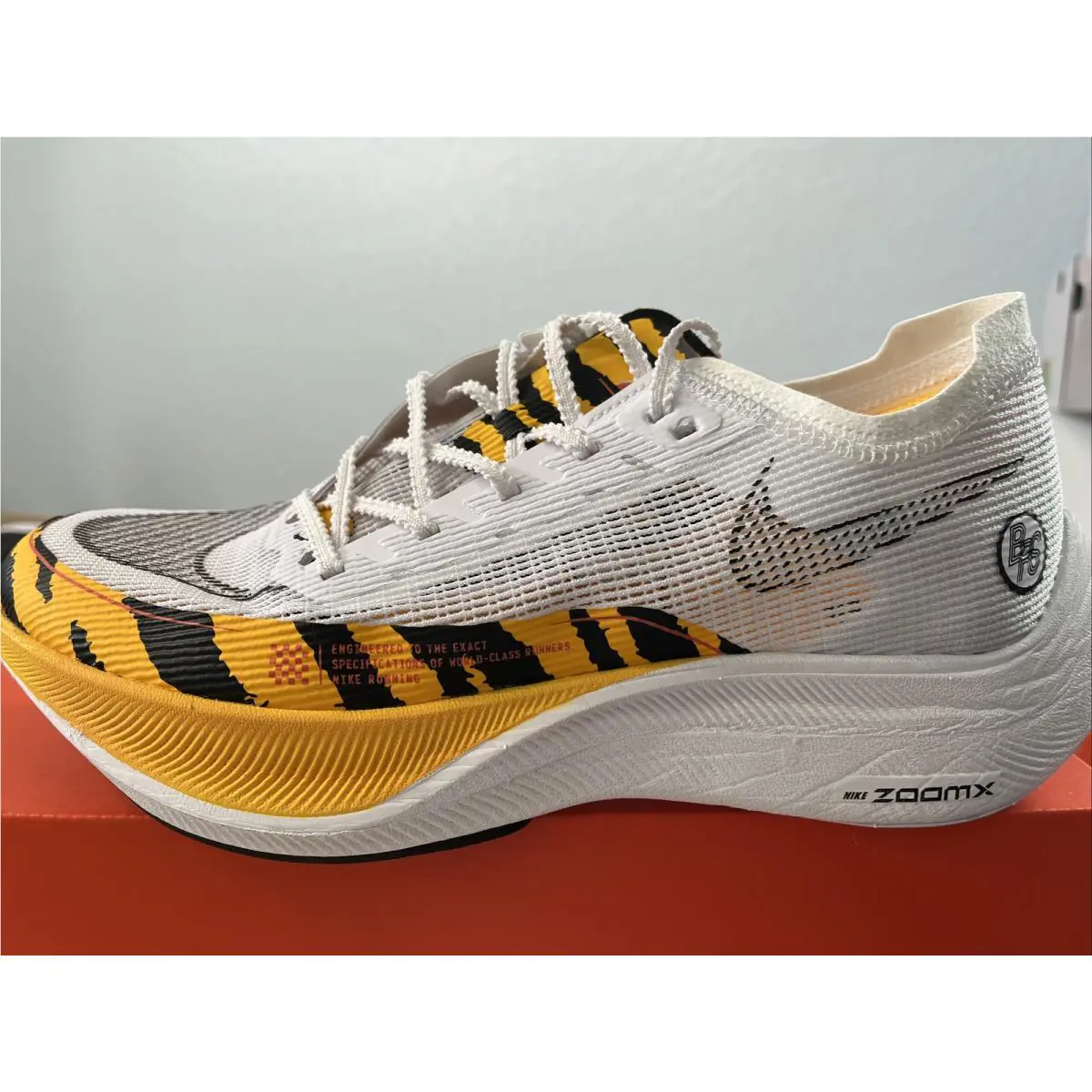 Nike shoes - Nike ZoomX Vaporfly - ZoomX Vaporfly - DM7601100 - White / Black University Gold 2