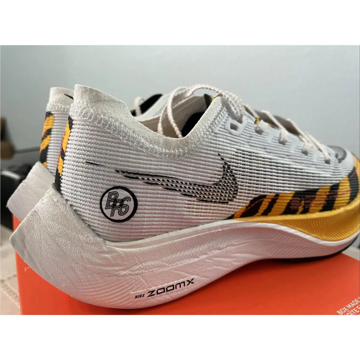 Nike shoes - Nike ZoomX Vaporfly - ZoomX Vaporfly - DM7601100 - White / Black University Gold 6