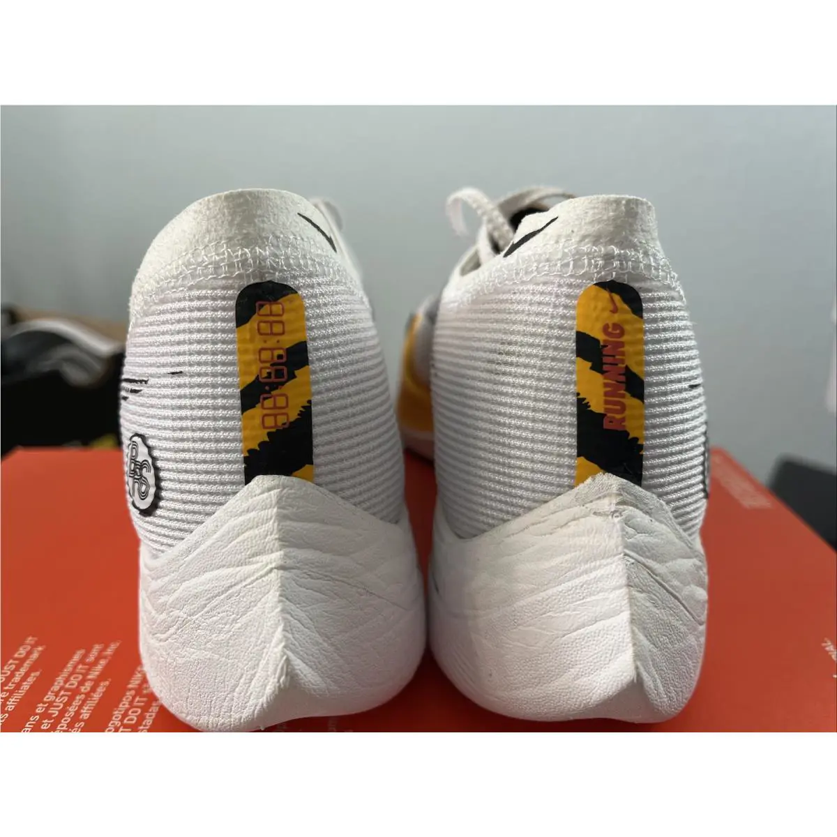 Nike shoes - Nike ZoomX Vaporfly - ZoomX Vaporfly - DM7601100 - White / Black University Gold 7