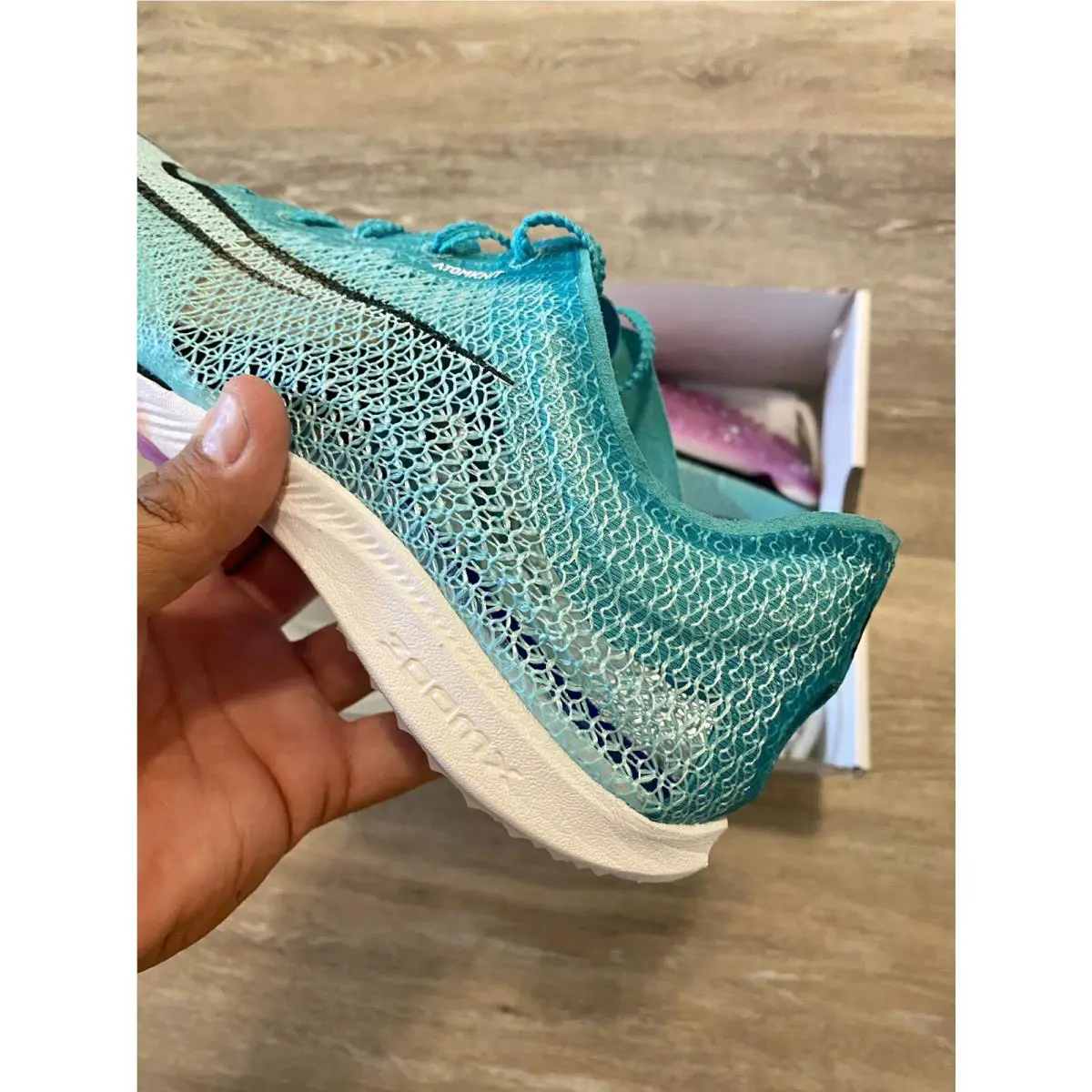 Nike shoes - Nike Air Zoom Victory - Air Zoom Victory - CD4385-300 - Hyper Jade-White-Hyper Violet (UPC: 194498437810) 1