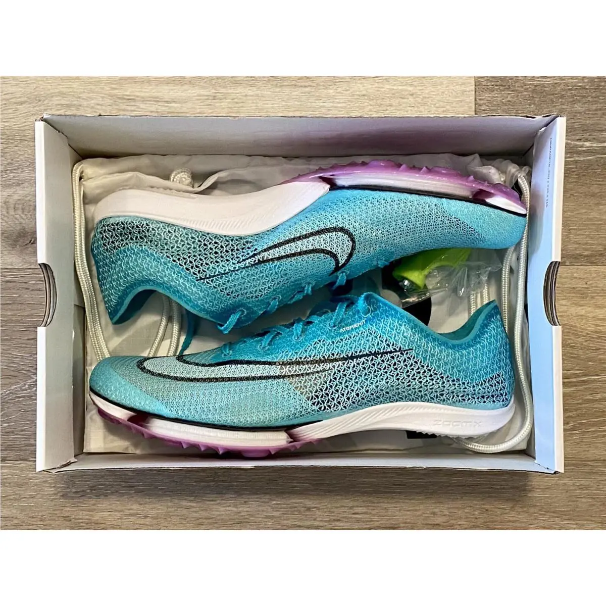 Nike shoes - Nike Air Zoom Victory - Air Zoom Victory - CD4385-300 - Hyper Jade-White-Hyper Violet (UPC: 194498437810) 5
