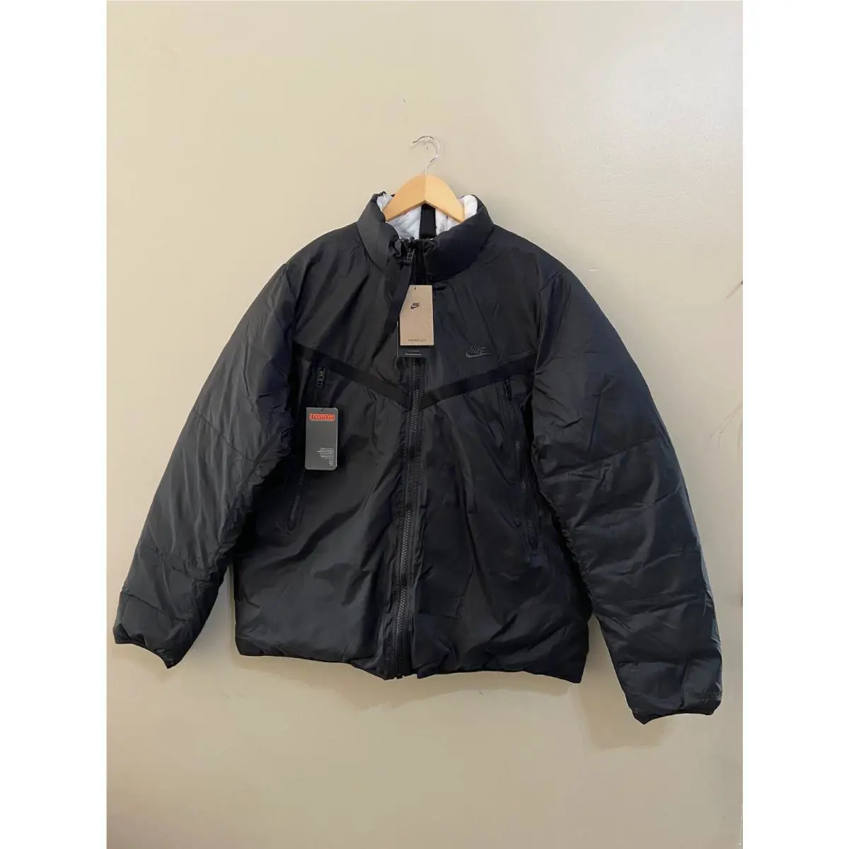 Nike clothing - Sportswear Therma-Fit Repel - Sportswear Repel - Black/Dark Smoke Grey (UPC: 0195239084041) 0
